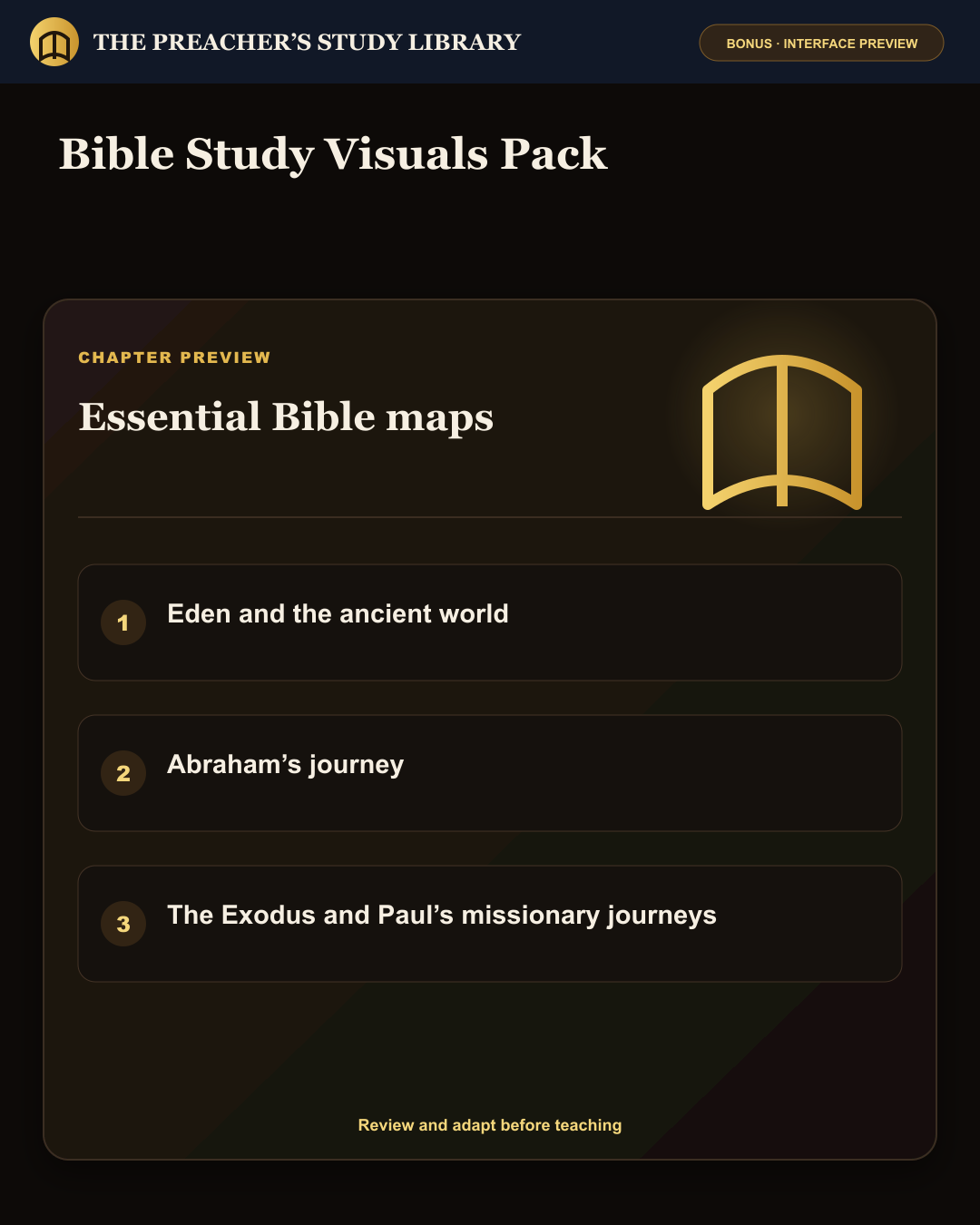 Bible Visuals Pack