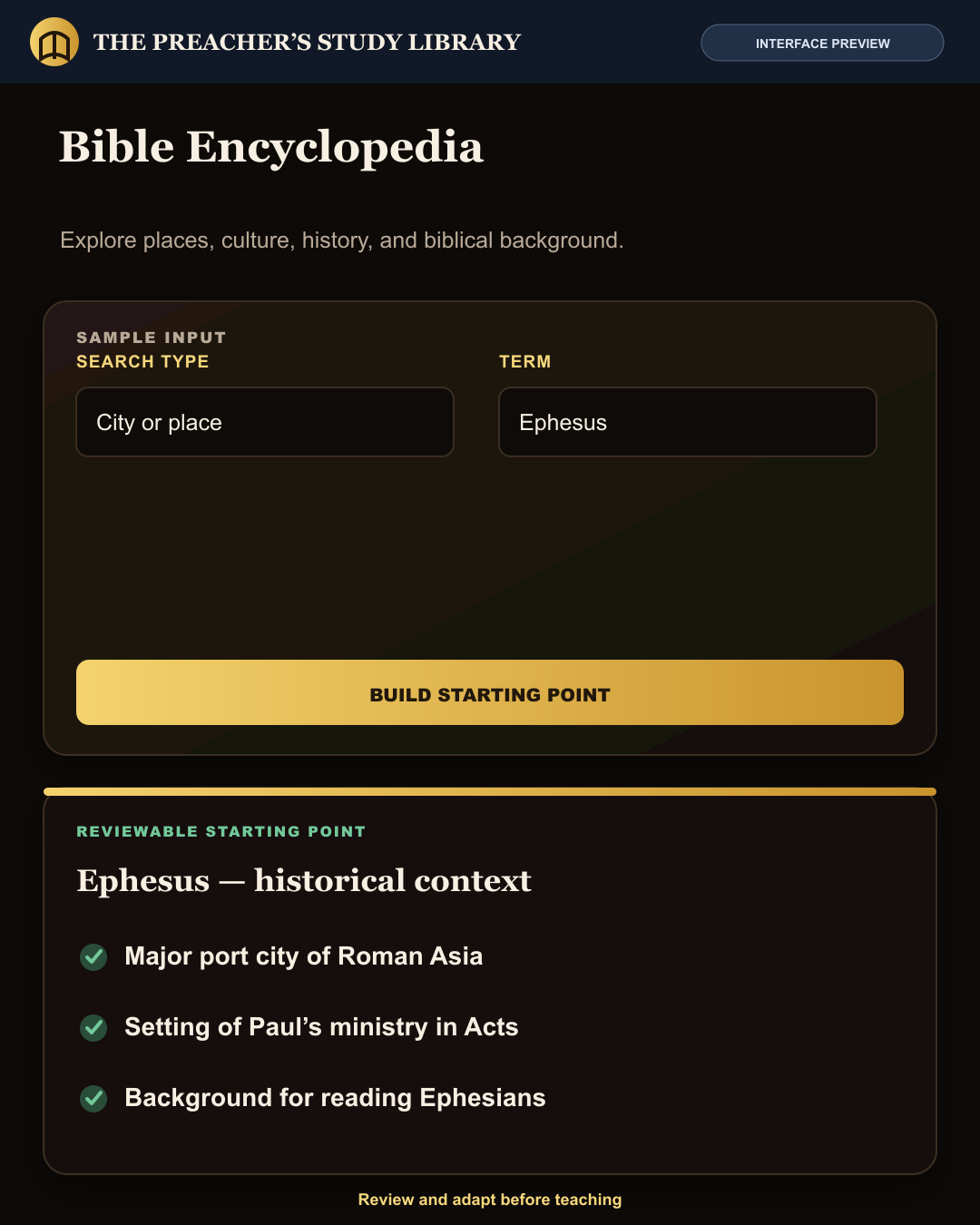 Bible Encyclopedia