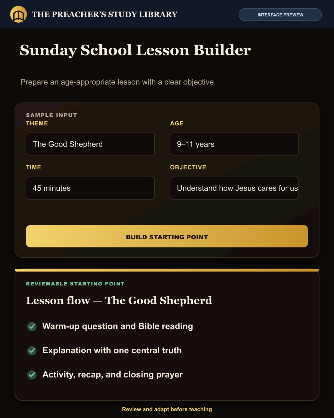 Sunday School