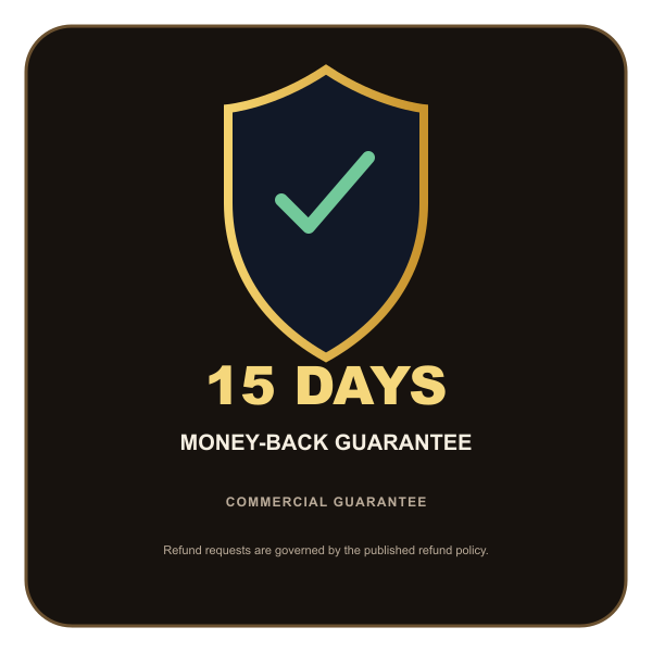 15-day guarantee