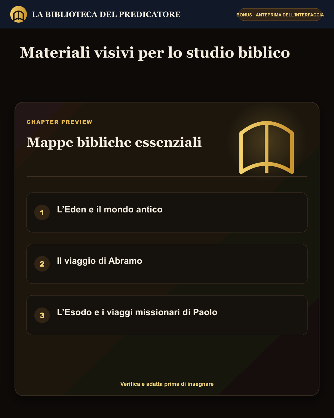 Materiali visivi biblici