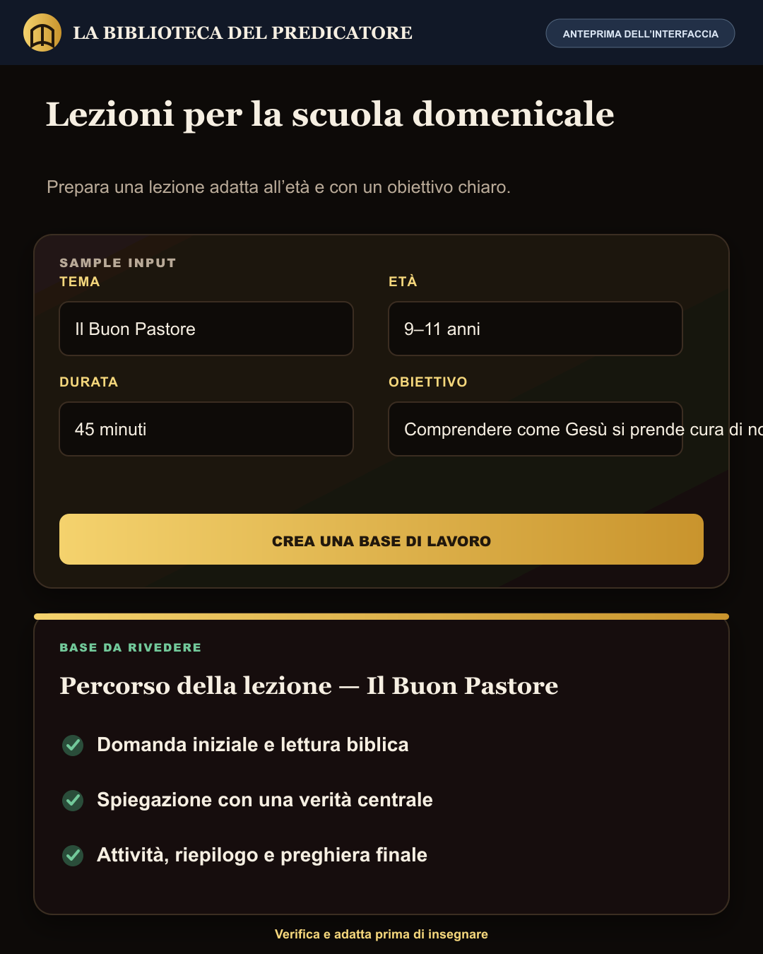 Scuola domenicale